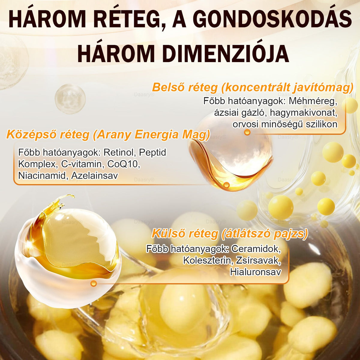 🎇 – 𝓓𝓪𝓪𝓼𝓻𝔂® Méhméreg Bőrjavító Krémkisimítja a ráncokat, hidratál, ragyogóvá teszi a bőrt, hegeket gyógyít, nyugtatja az érzékeny bőrt, és egyenletes tónust ad