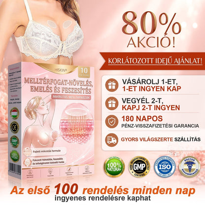 🥇HISKIN® MELLEMELŐ ÉS FESZESÍTŐ MIKROTŰS TAPASZOK